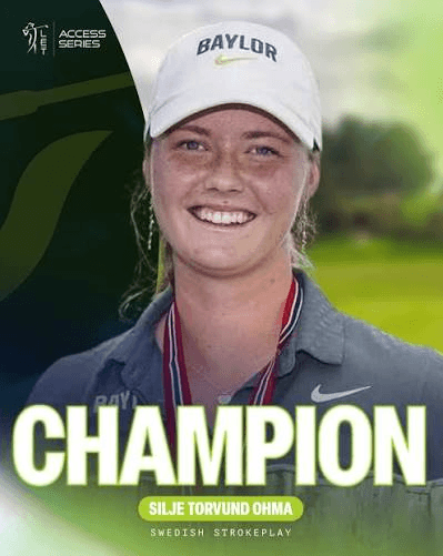 Silje Torvund Ohma kåret til vinner av Swedish Strokeplay på LET Access Series